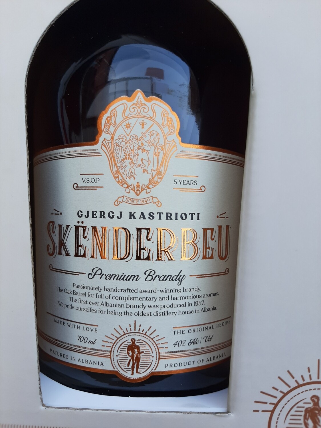 Konjak Skënderbeu 5 vjeçar 700ml