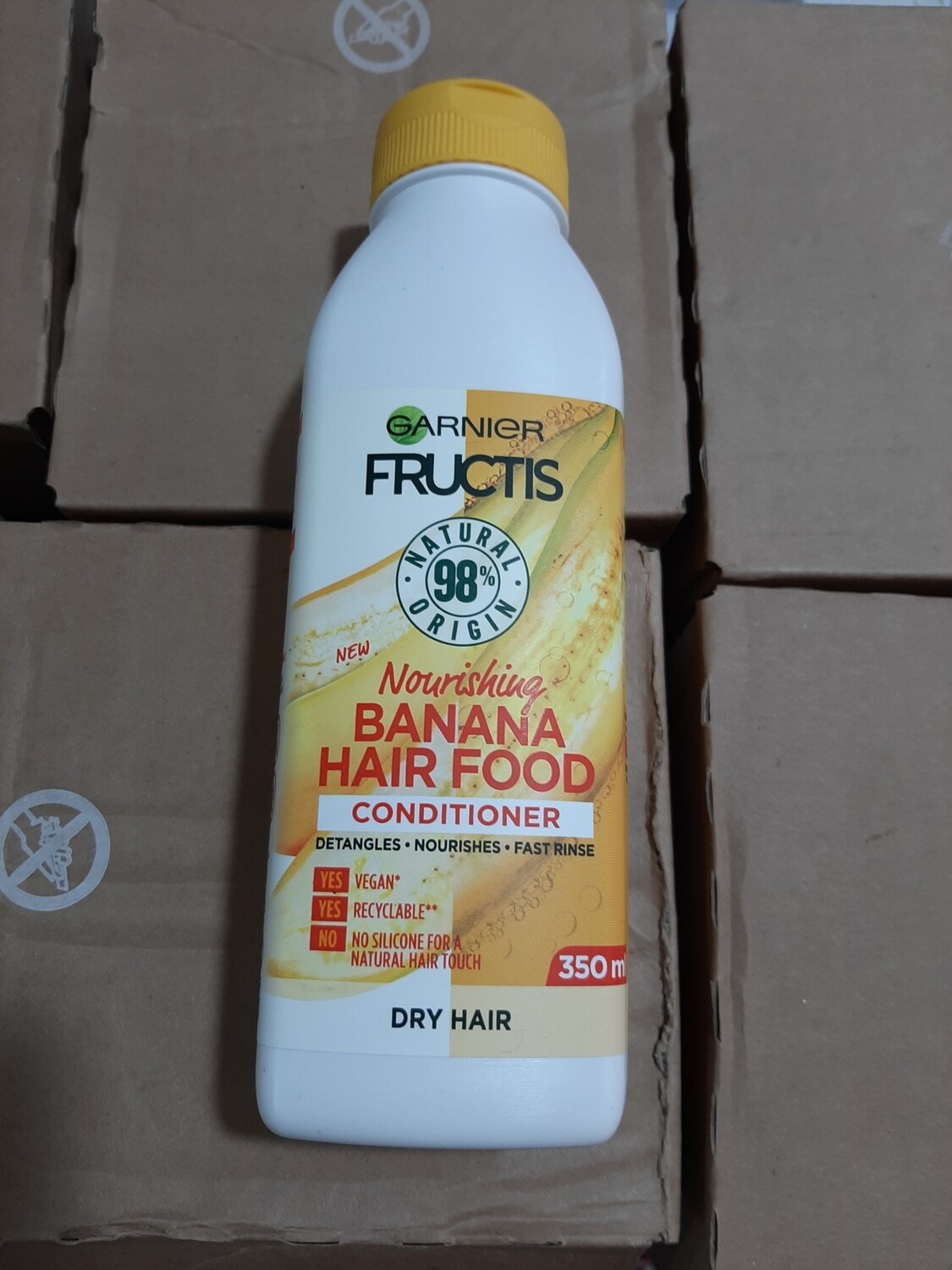 Balsam Fructis 98% natyral (për flokë të thatë) 350ml