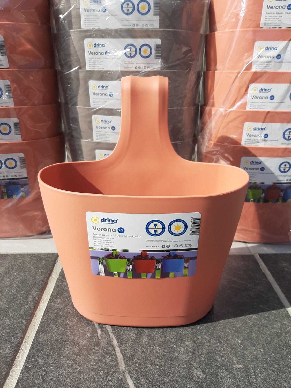 Vazo lulesh Verona 2.8 litër