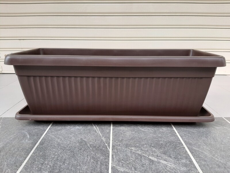 Vazo Zardinjera + pjata 100x40x34cm 88 litra
