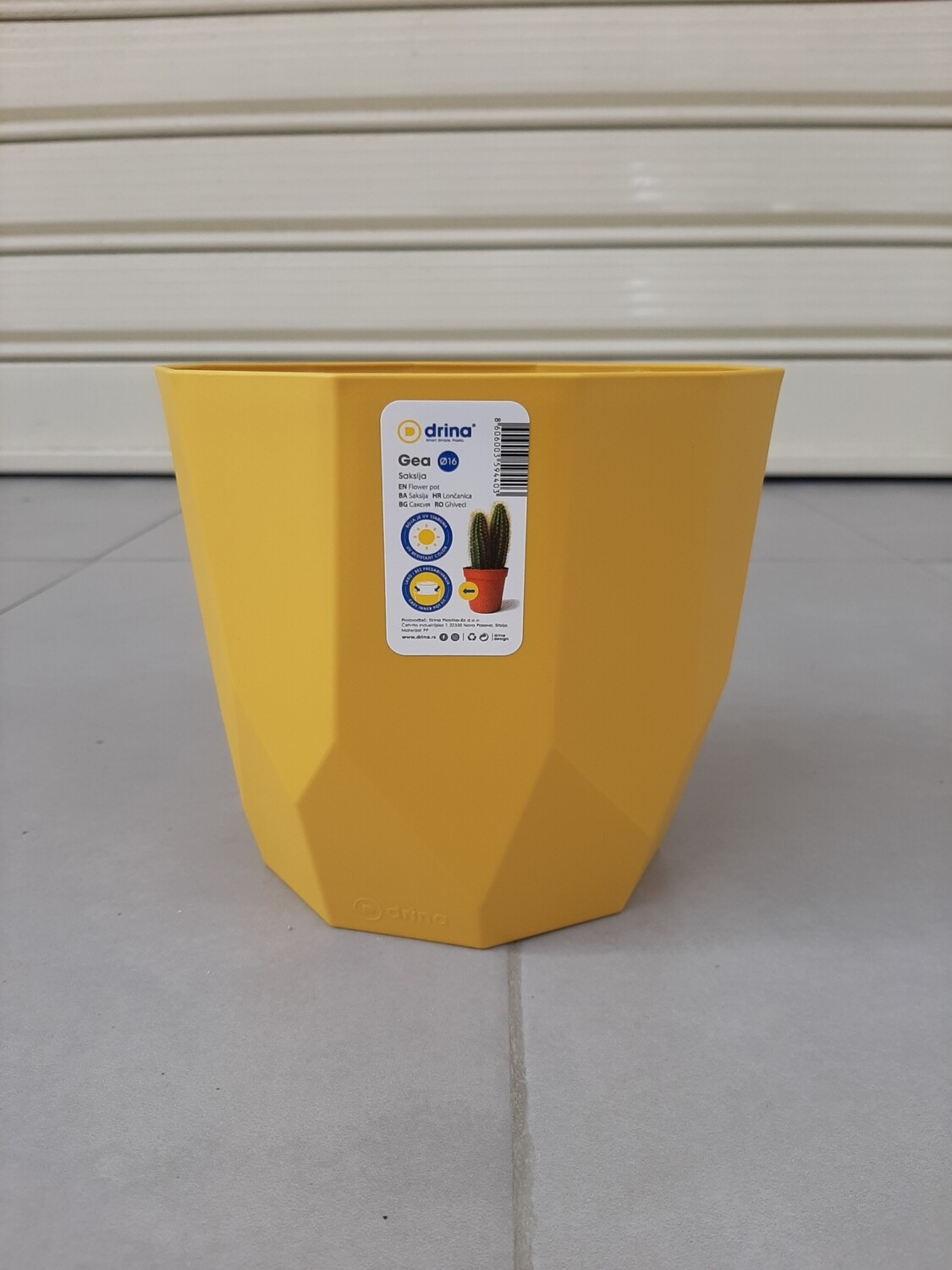 Vazo lulesh Drina ( Gea ) 16cm 2.4 litër