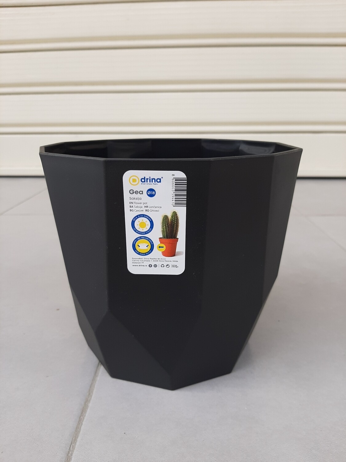 Vazo lulesh Drina ( Gea ) 18cm 3.5 litër