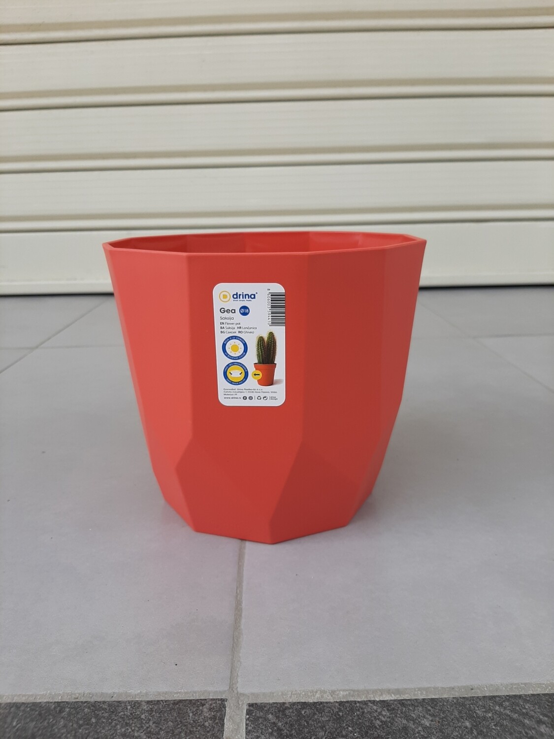 Vazo lulesh Drina ( Gea ) 18cm 3.5 litër