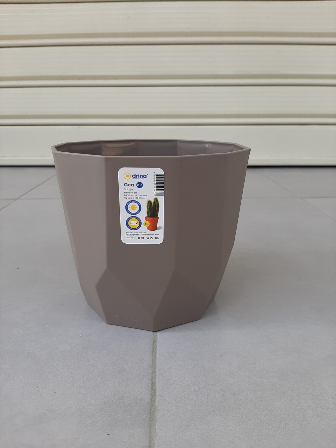 Vazo lulesh Drina ( Gea ) 16cm 2.4 litër
