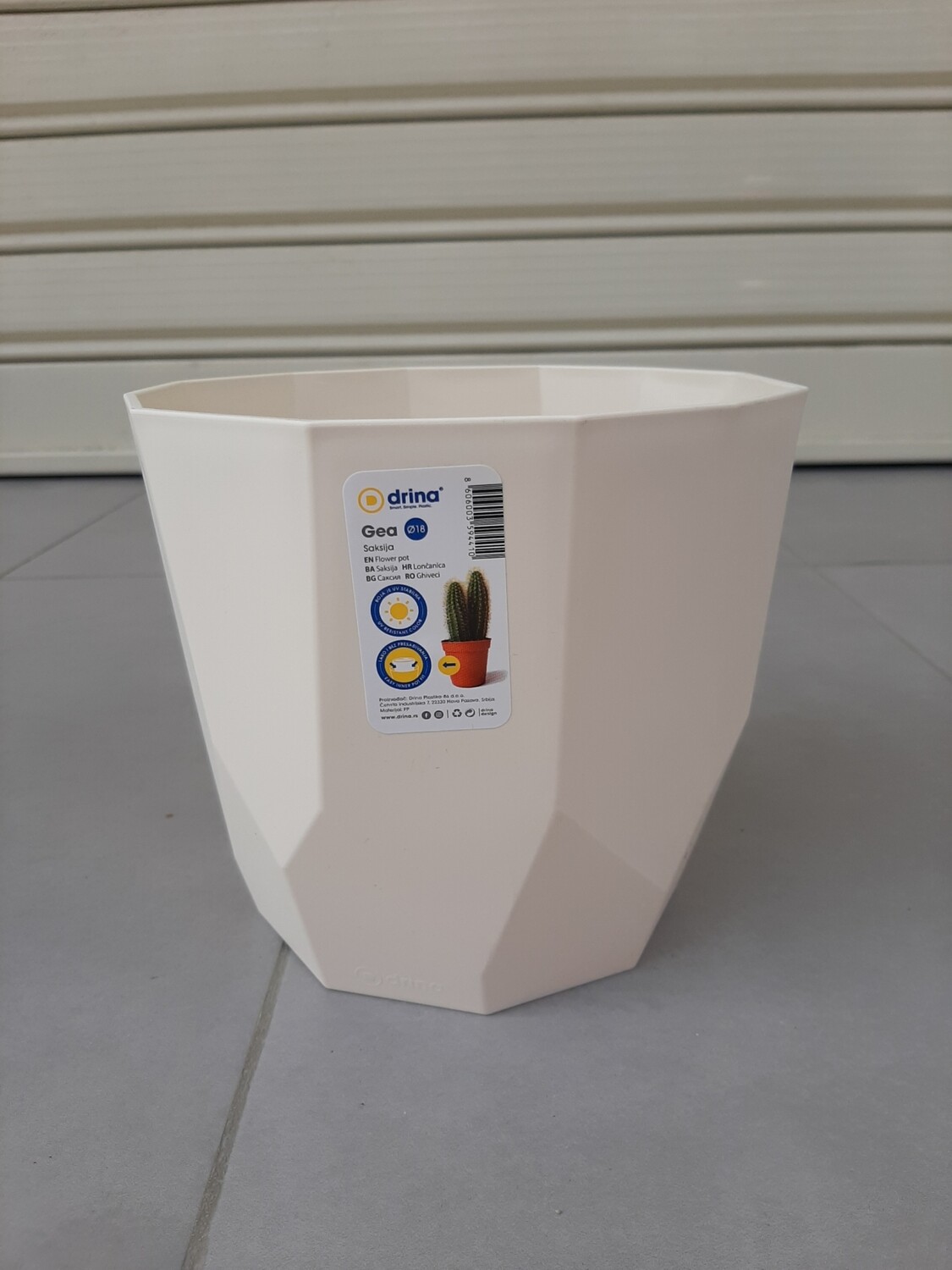 Vazo lulesh Drina ( Gea ) 18cm 3.5 litër