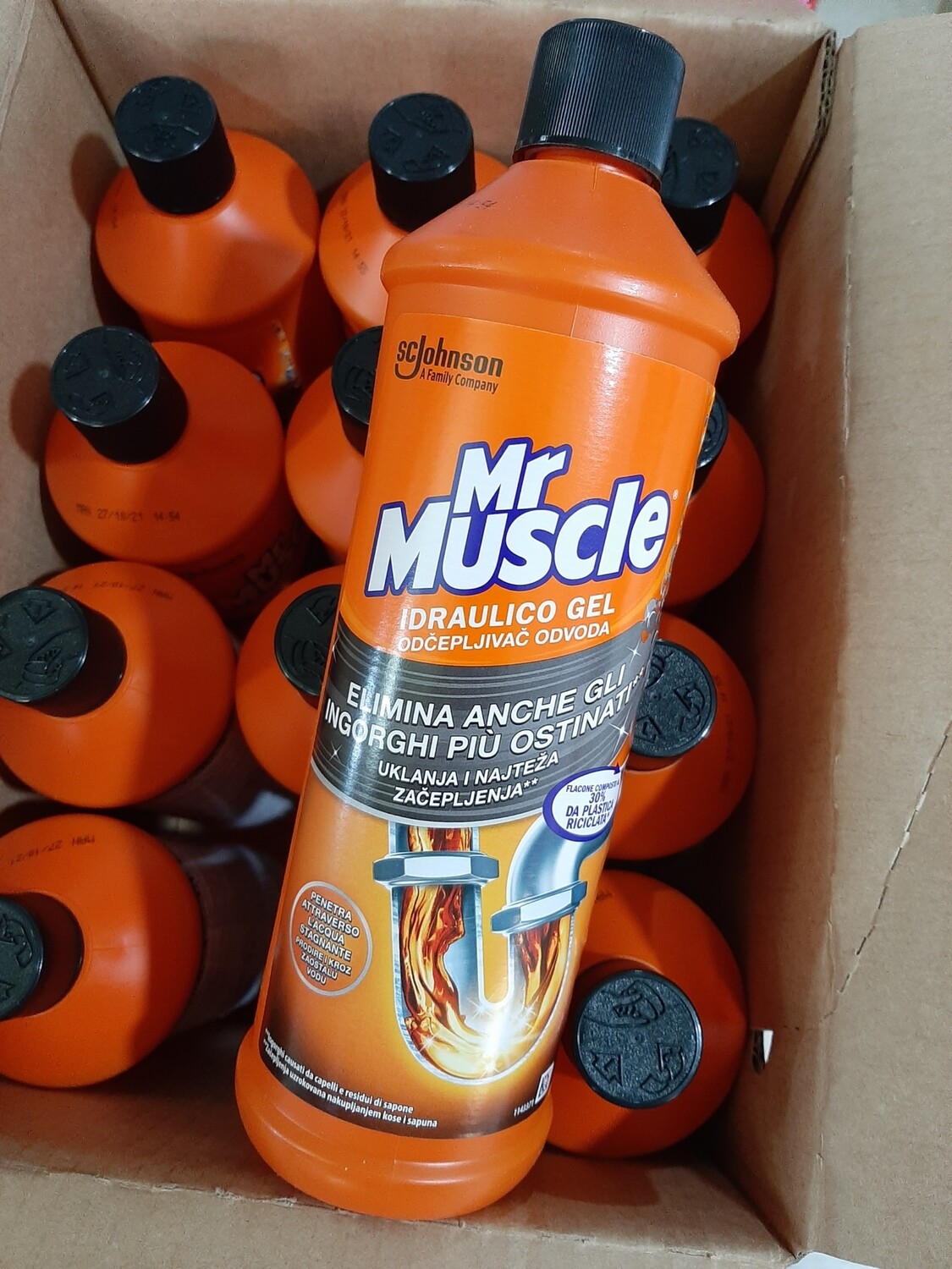 Zhbllokues i lëngshëm Mr Muscle 1 litër
