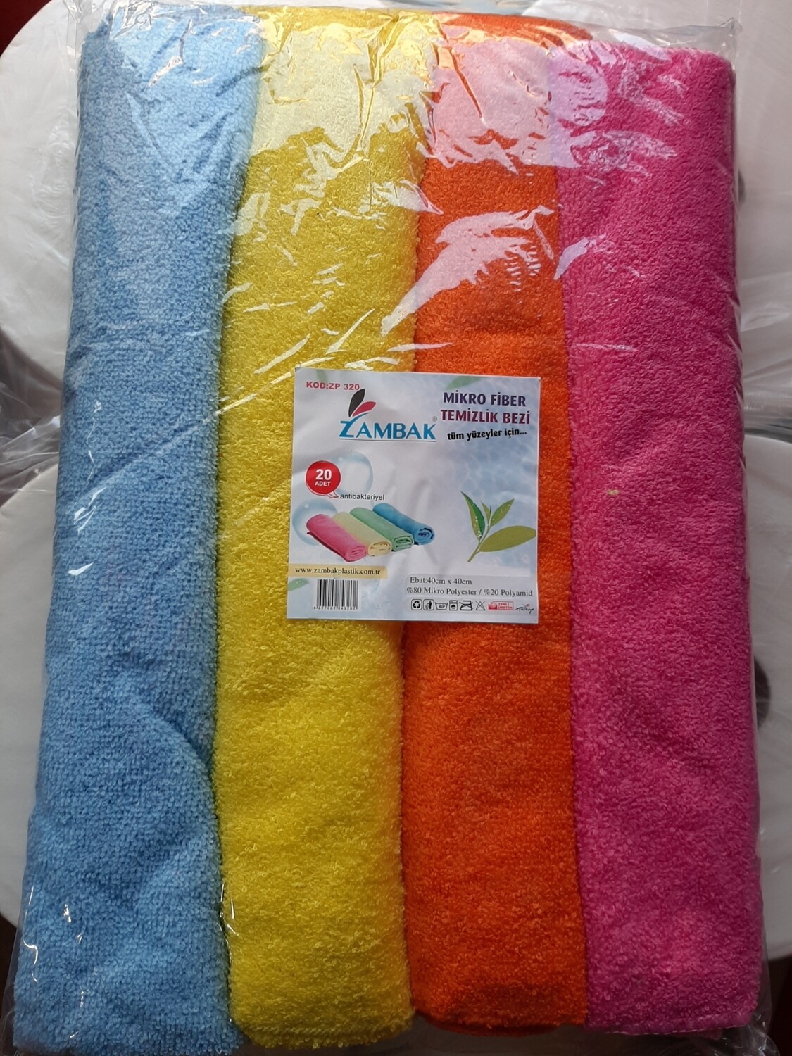Peceta mikrofiber 1 copë 40x40 cm