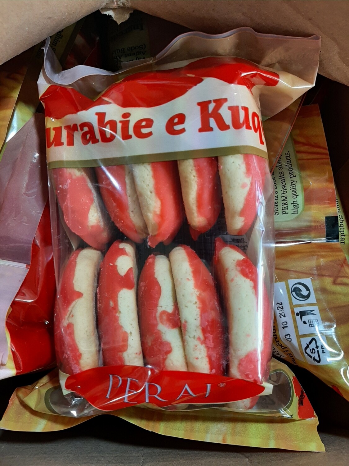 Gurabie e kuqe 10 copë