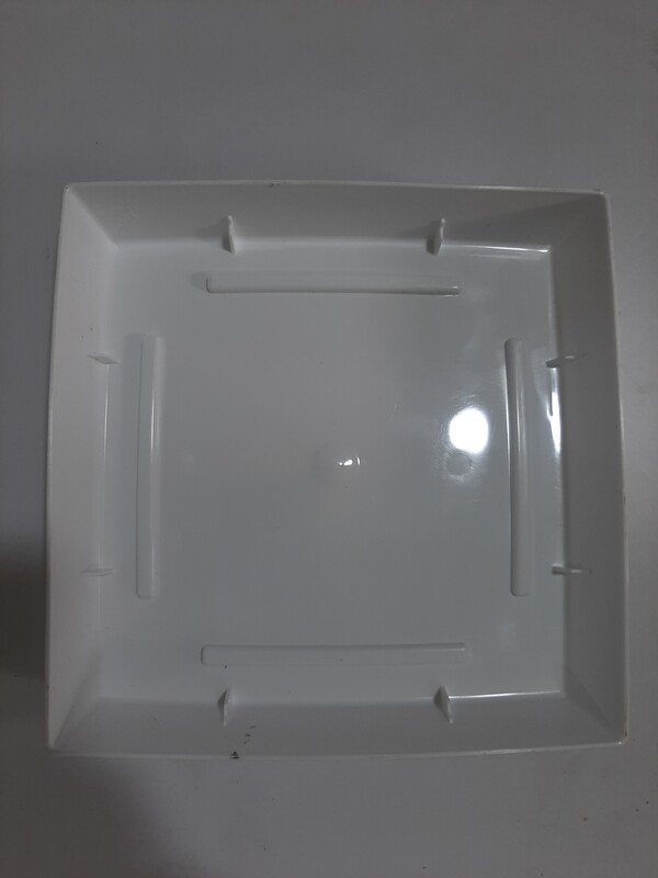 Pjata plastike 19x19cm