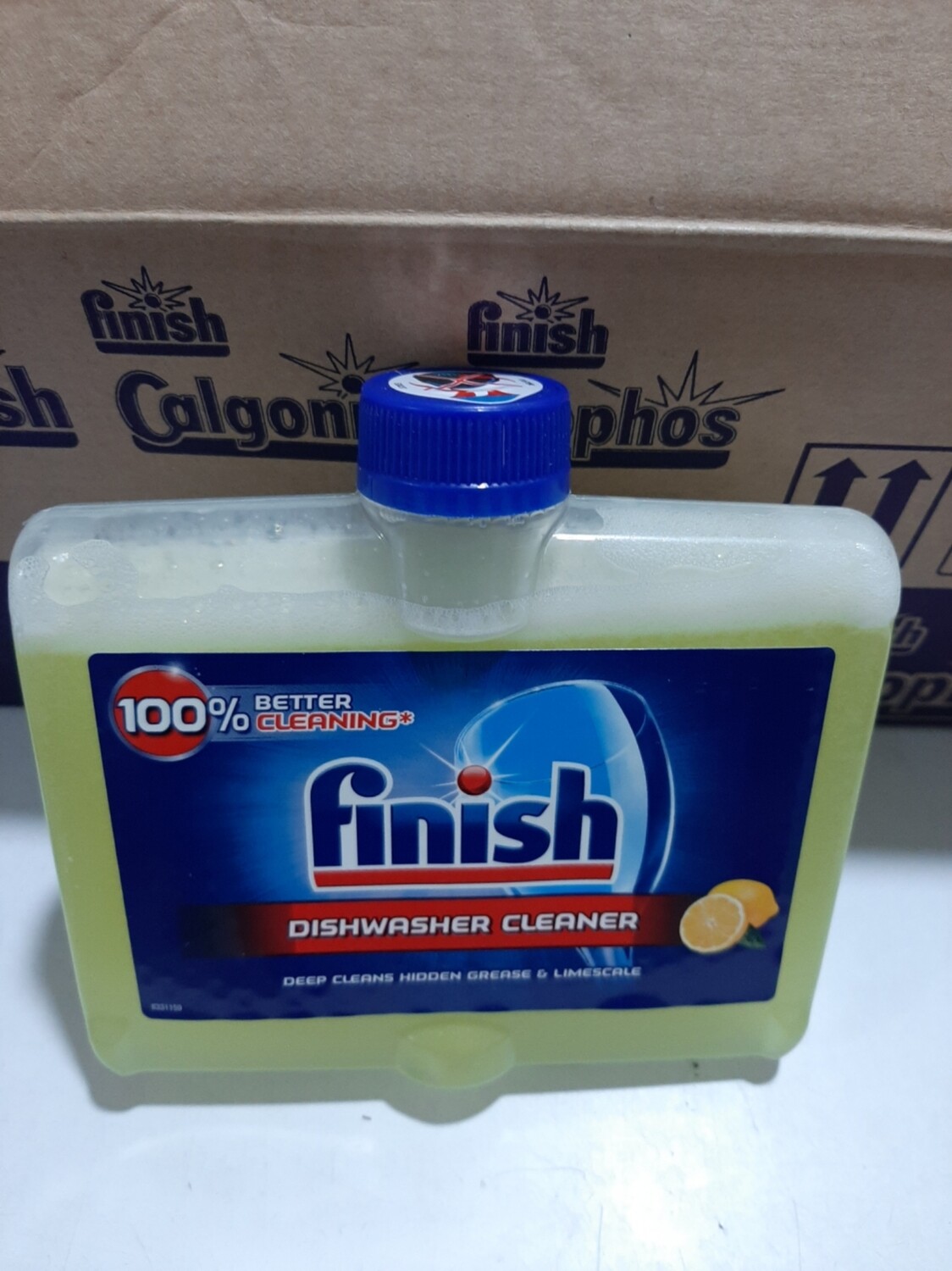 Finish pastrues / dizinfektues për lavastovilje 250ml