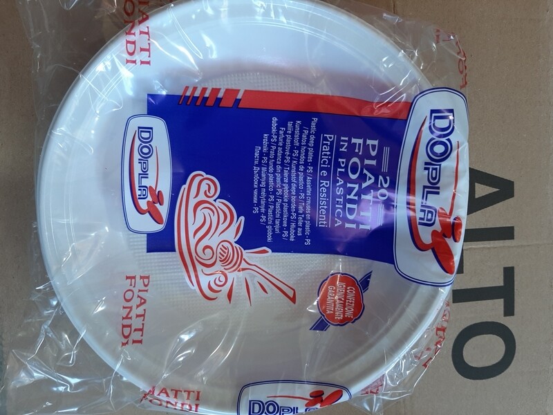 Pjata plastike 20 copë
