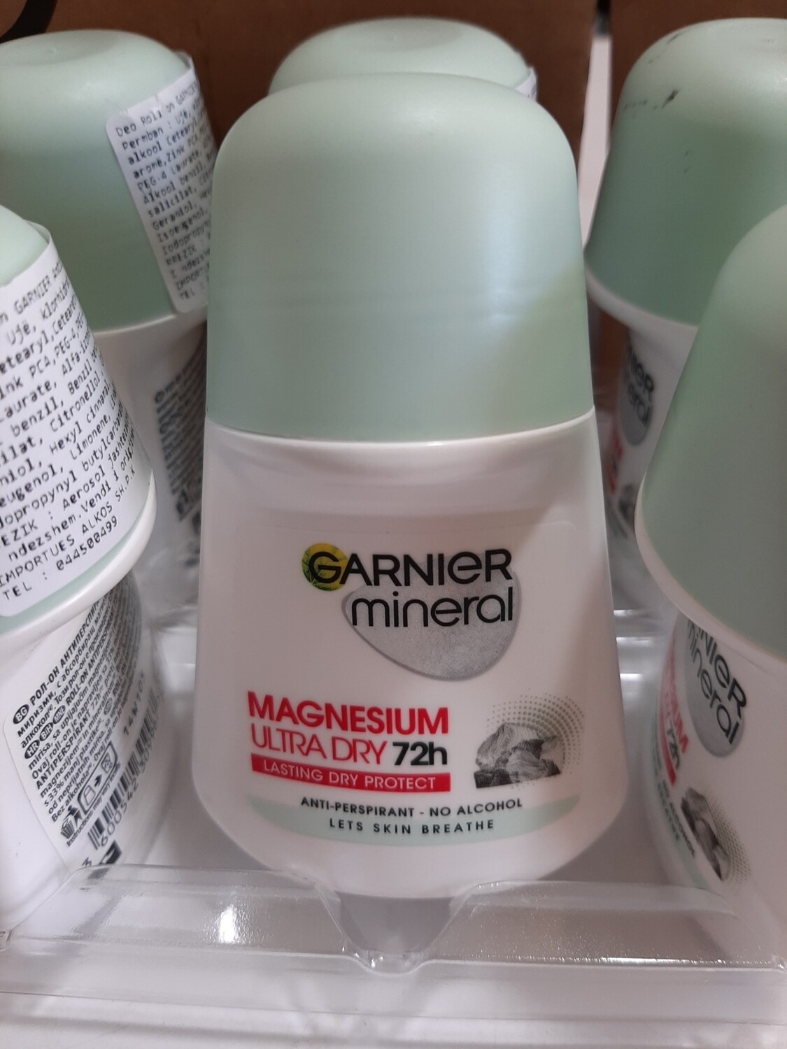 Garnier mineral magnesium 72h 50ml