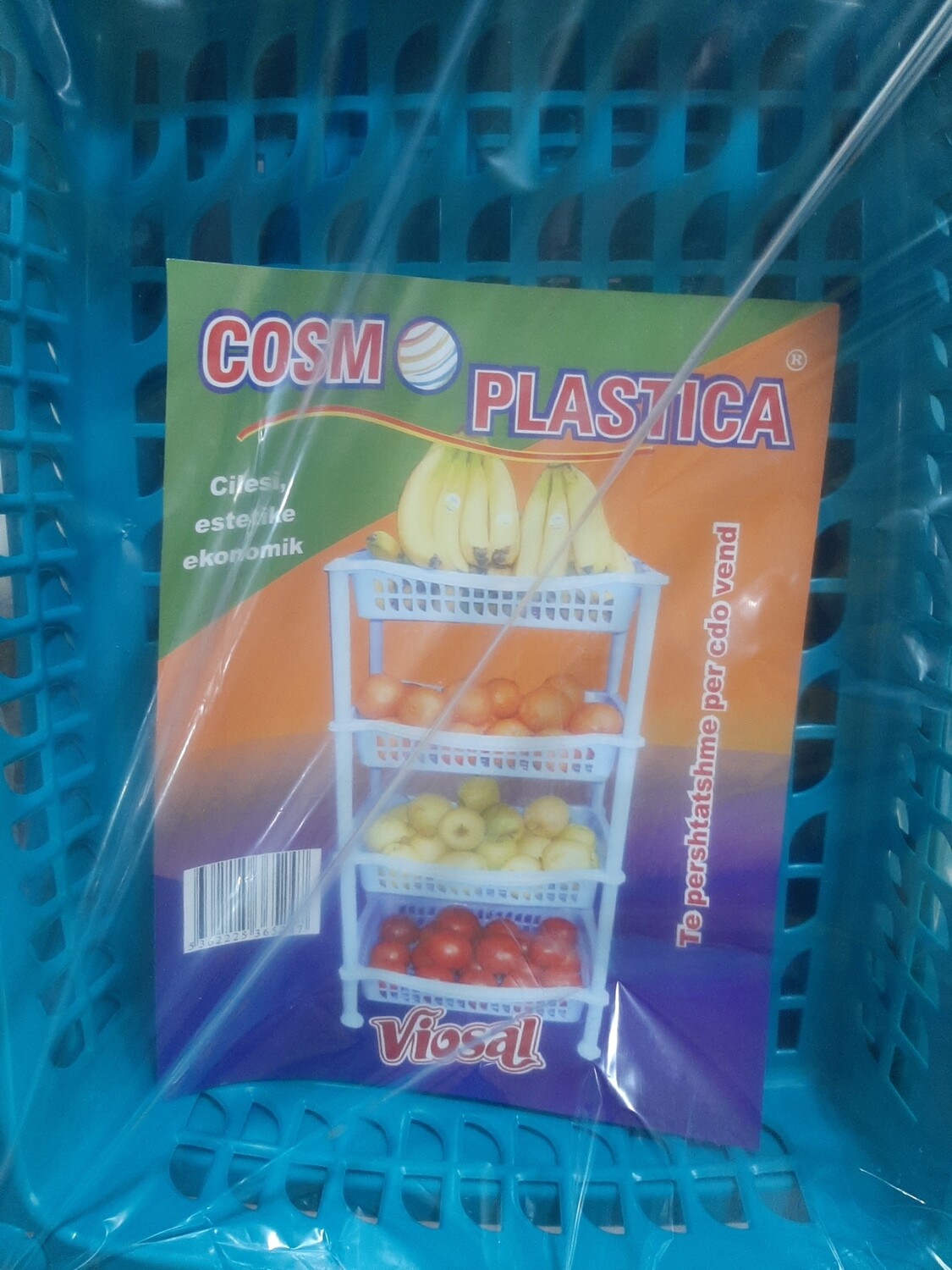 Raft plastik 77x41x30cm 4 kate
