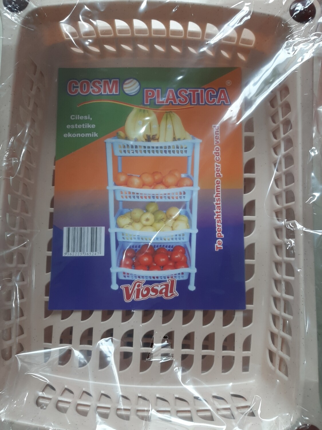 Raft plastik 77x41x30cm 4 kate