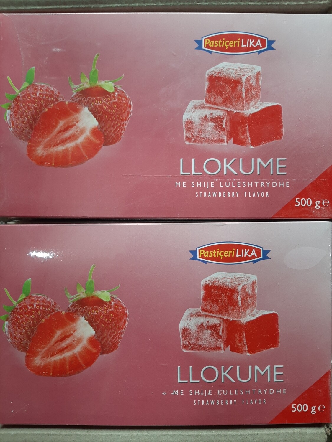 Llokume me shije luleshtrydhe 500gr