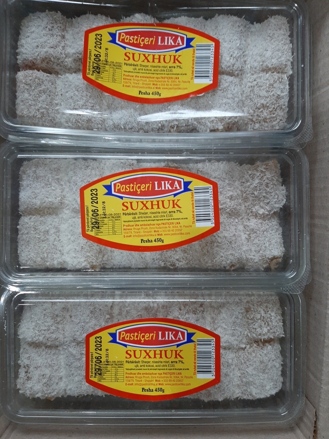 Llokume Suxhuk me arra 450gr