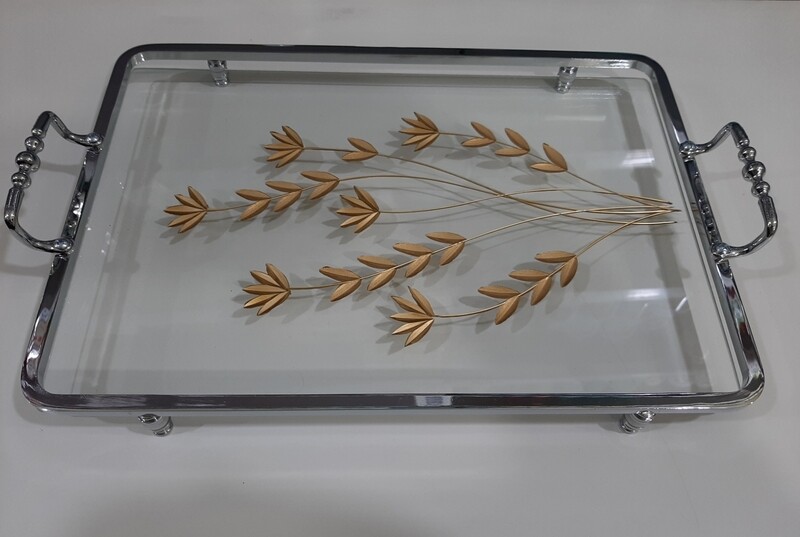 Tabaka xhami 39x25cm
