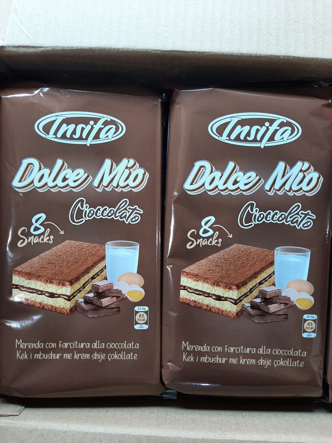 Dolçe me çokollatë 8 copë