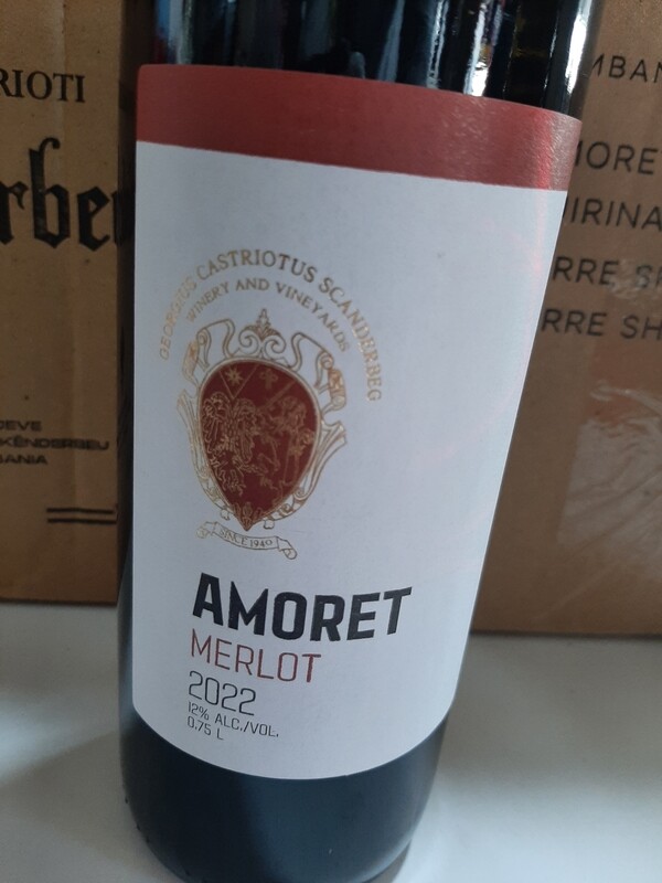 Verë e kuqe Merlot 750ml