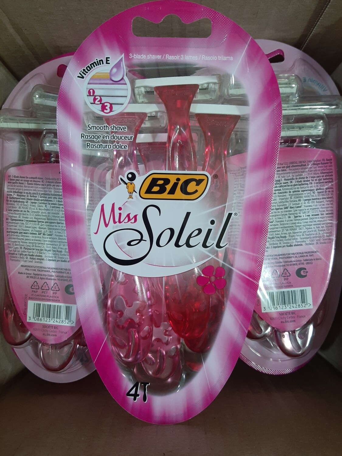 Brisqe Bic Soleil 4 copë