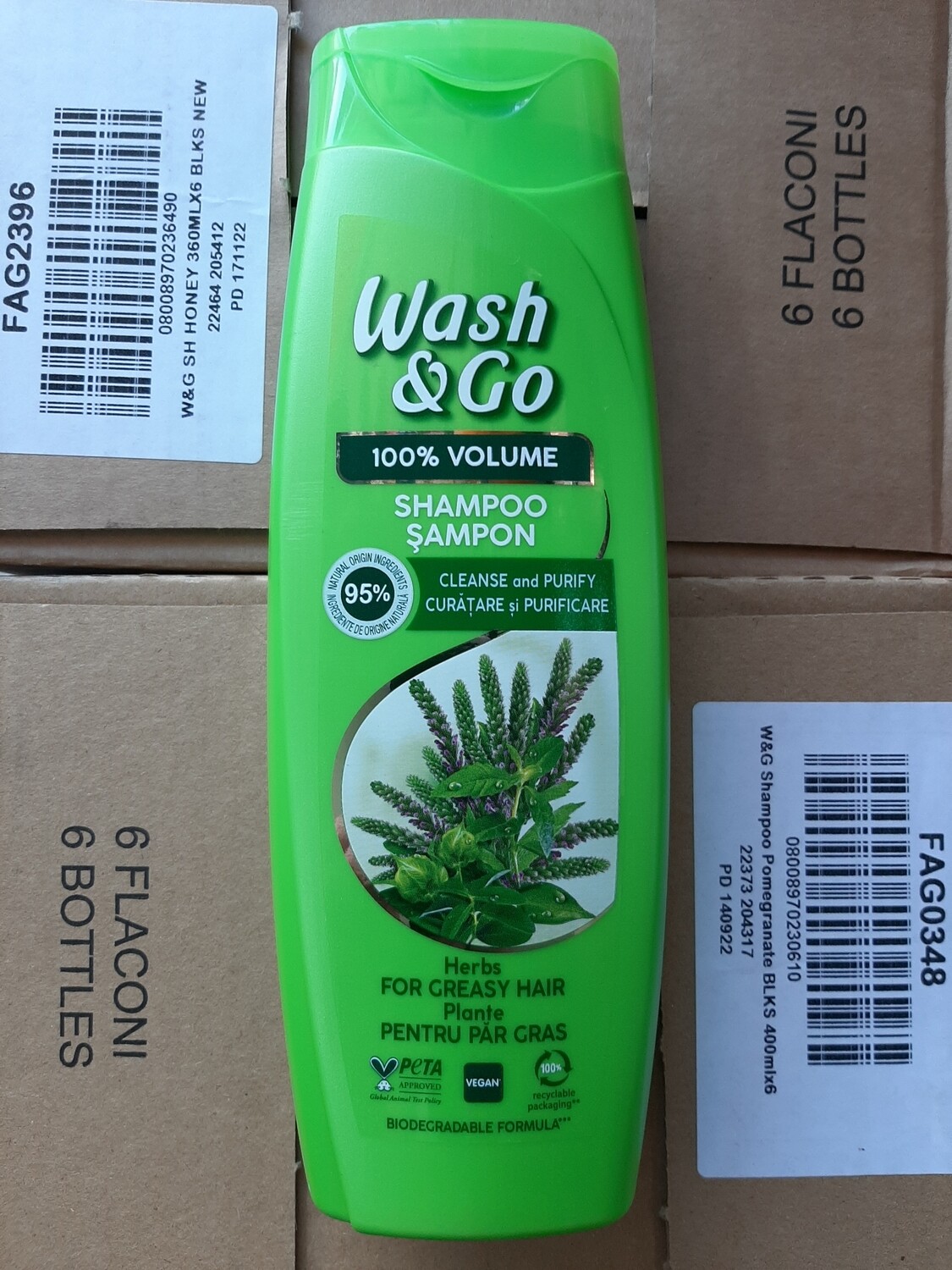 Shampo Wash&amp;Go 360ml
