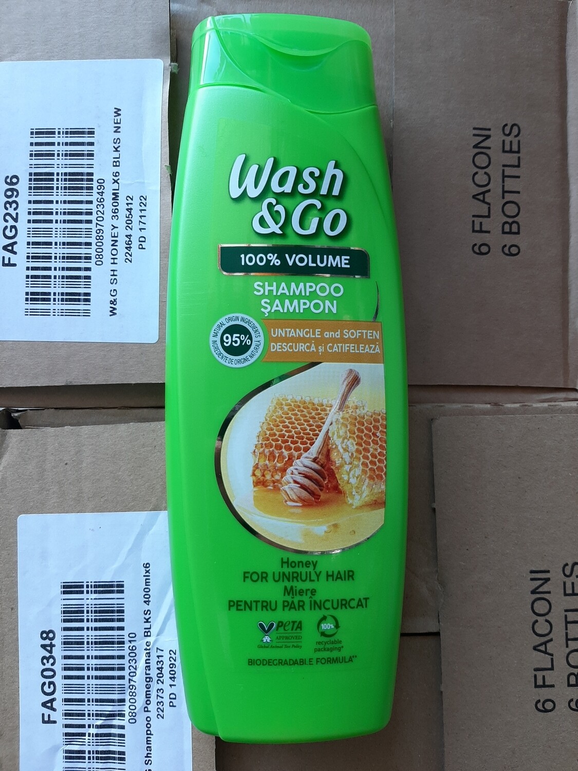 Shampo Wash&amp;Go 360ml