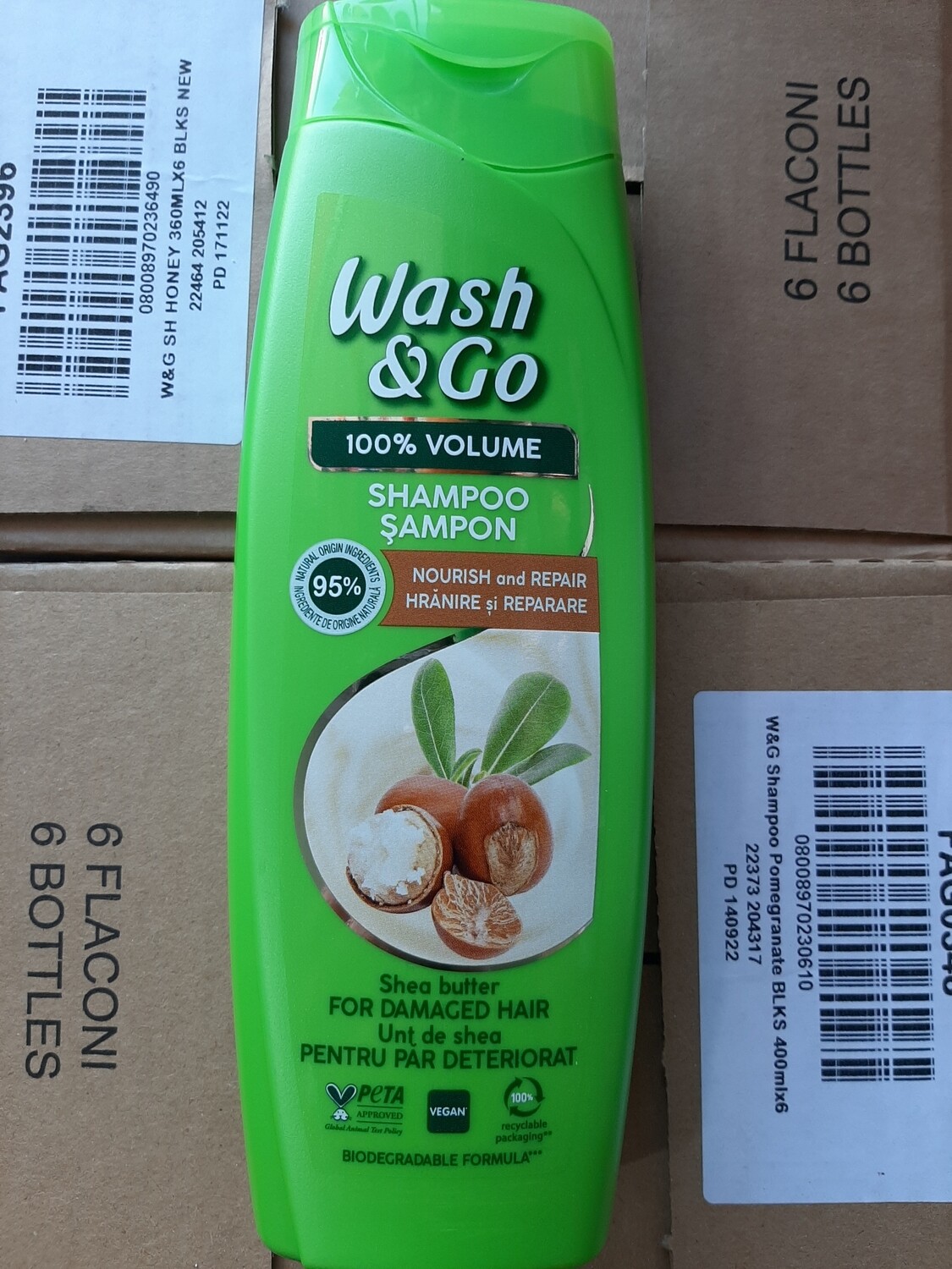 Shampo Wash&amp;Go 360ml