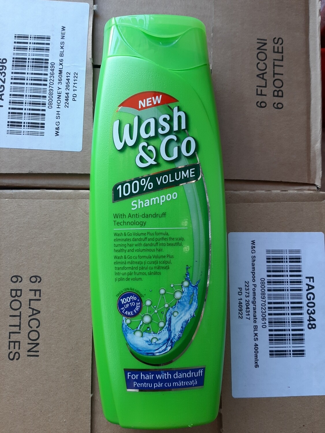 Shampo Wash&amp;Go 360ml