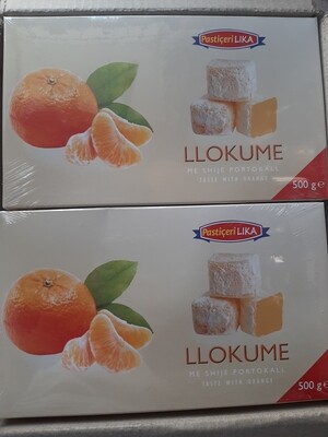 Llokume me shije portokall 500gr