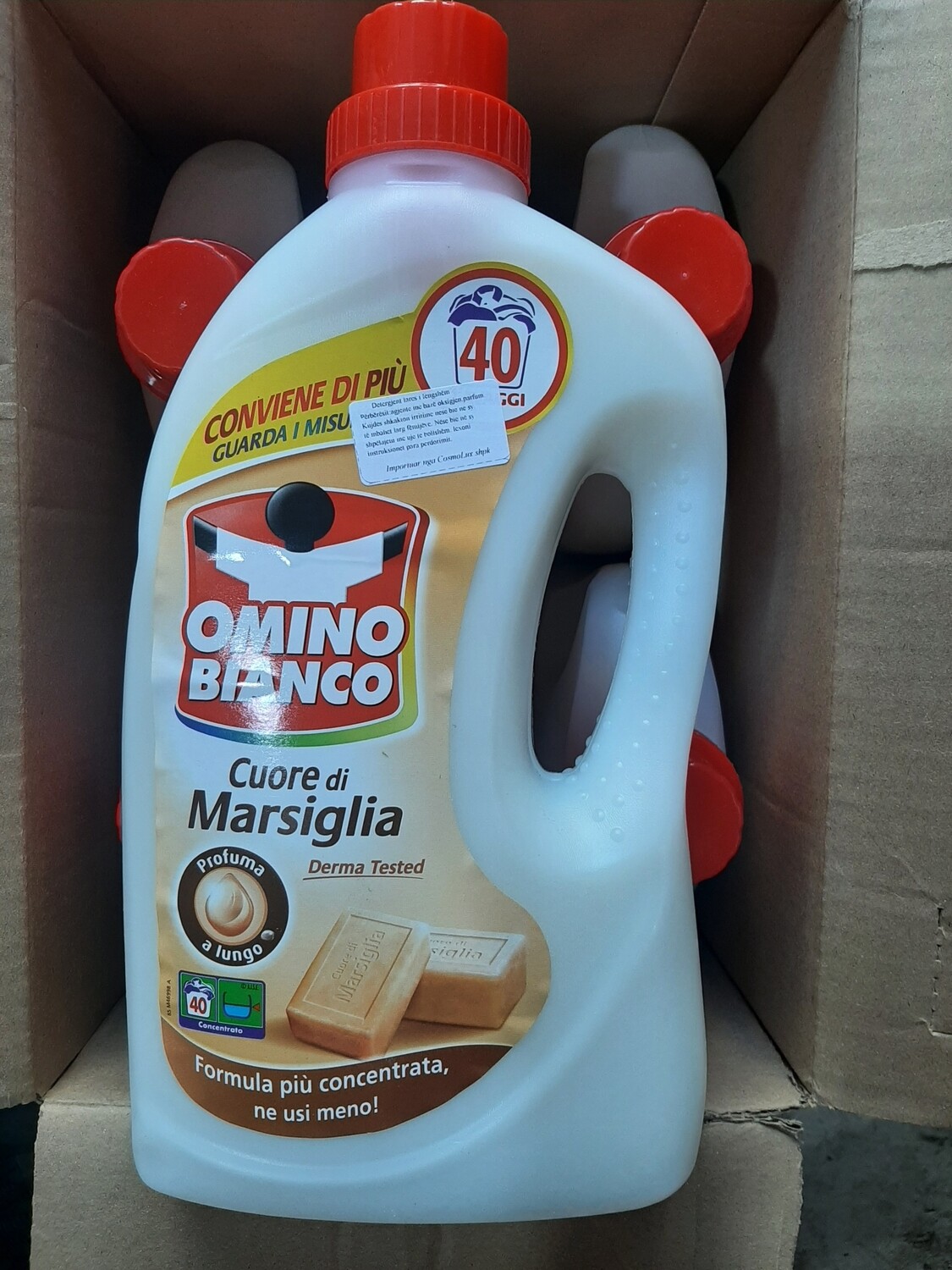 Omino bianco Muschio 40larje, 2 Litër