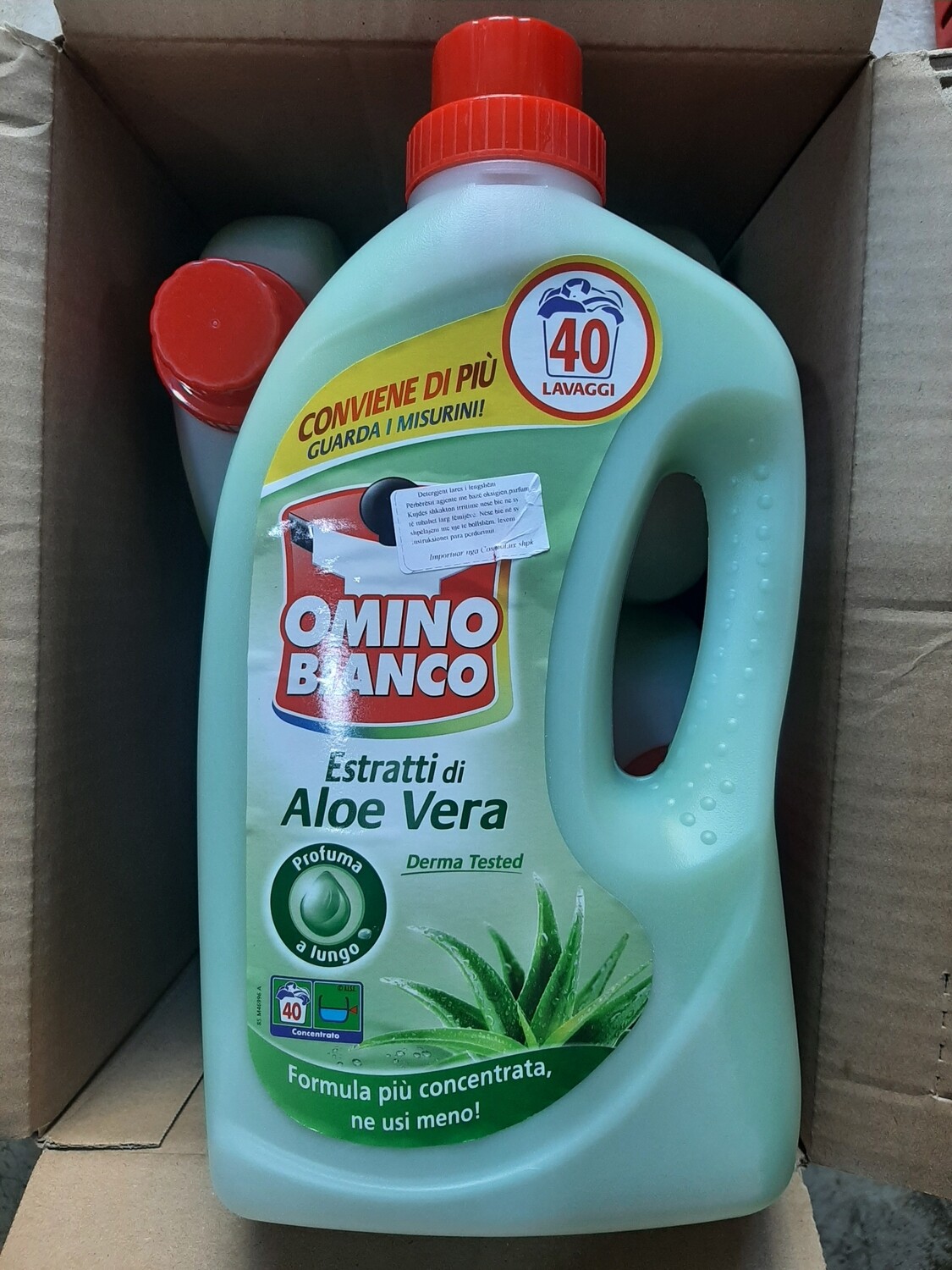 Omino bianco Muschio 40larje, 2 Litër