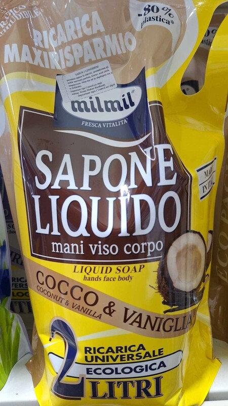 Sapun i lëngshëm Mil Mil ( Kokos ) 2litër