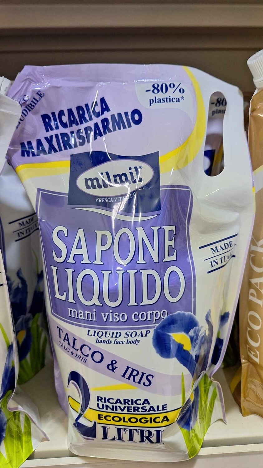 Sapun i lëngshëm Mil Mil ( Talco &amp; Iris ) 2litër