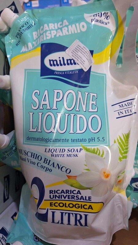 Sapun i lëngshëm Mil Mil ( Muschio Bianco) 2litër