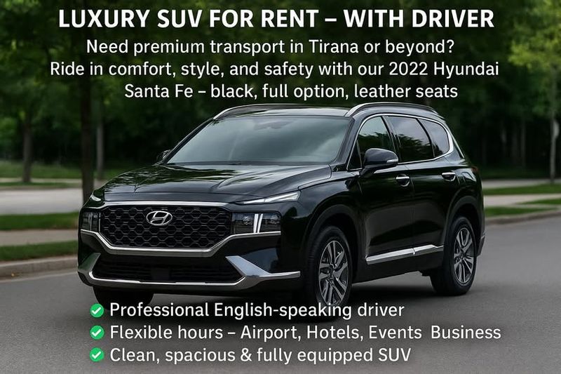 🚘 Luxury SUV for Rent – With Driver