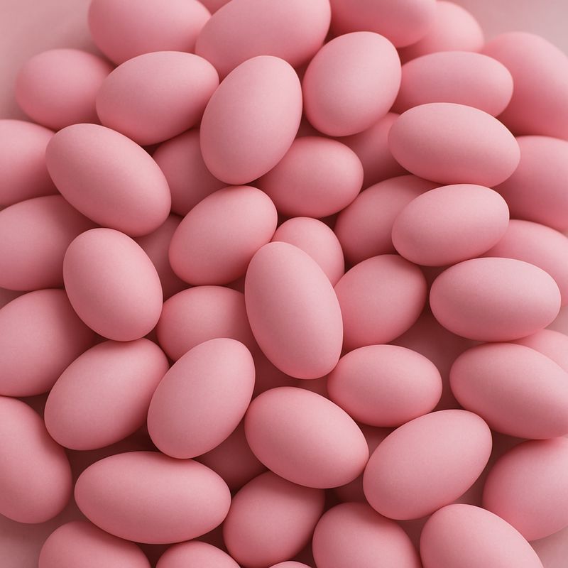 Kofeta rozë me bajame