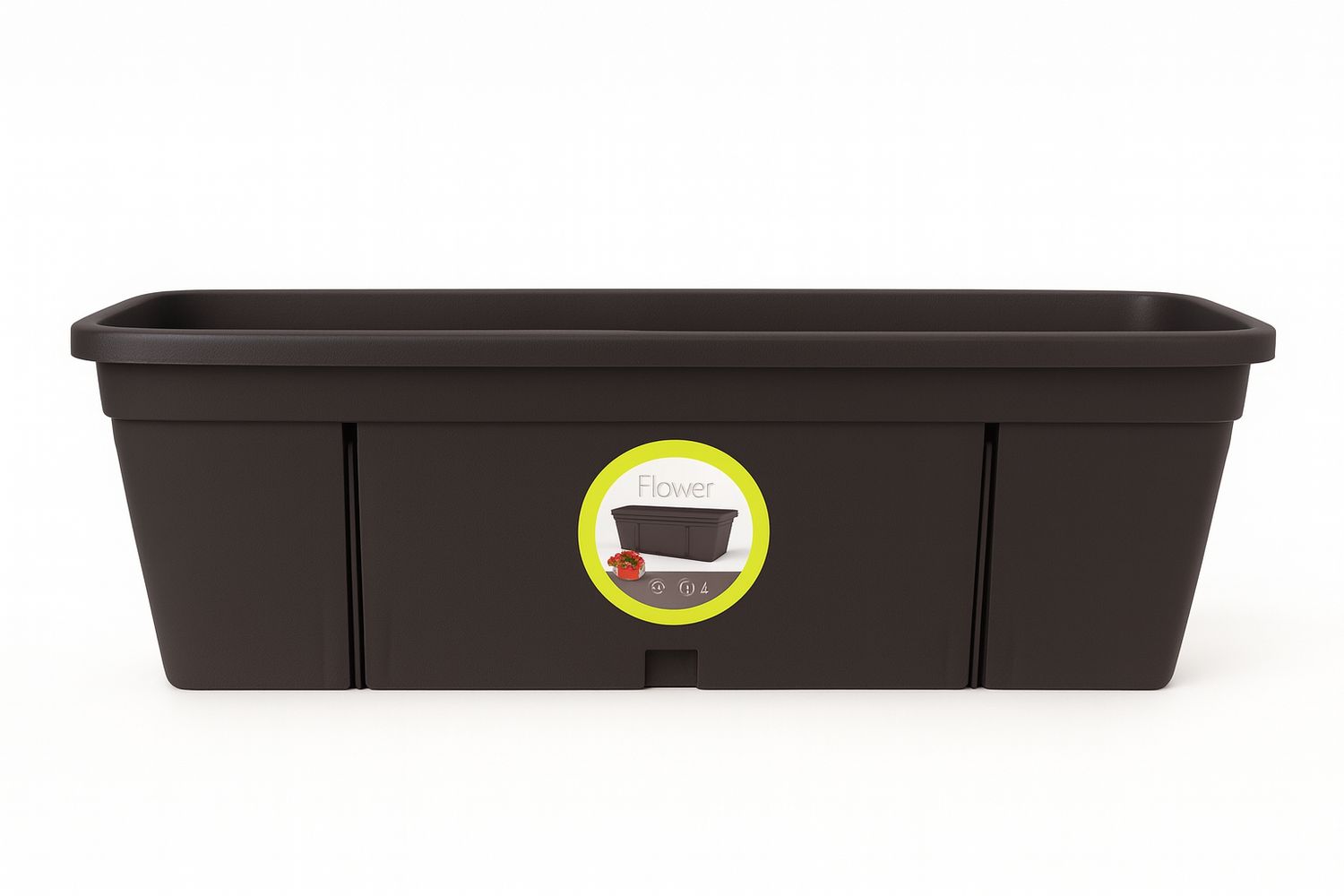 Vazo lulesh Anversa + suport mbajtëse 50x20xh16cm 10.5 liter