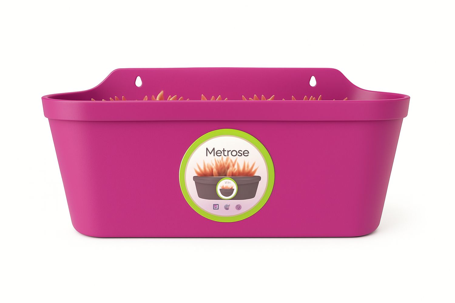 Vazo lulesh Verde  40x15x14 cm 5.6 litra