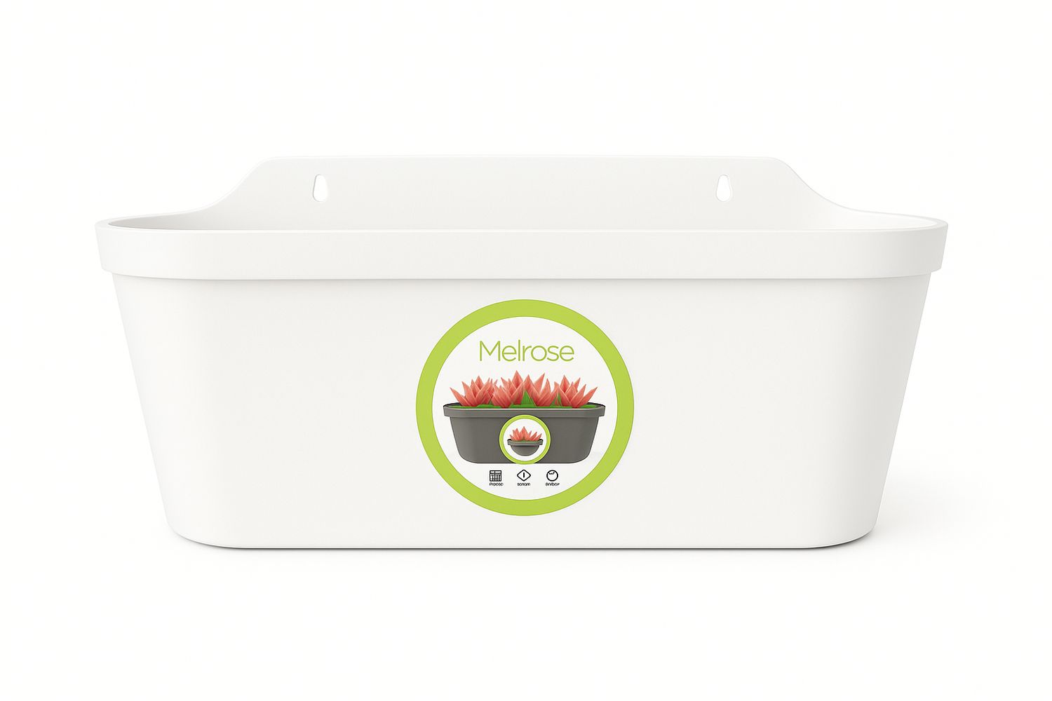 Vazo lulesh Verde  40x15x14 cm 5.6 litra