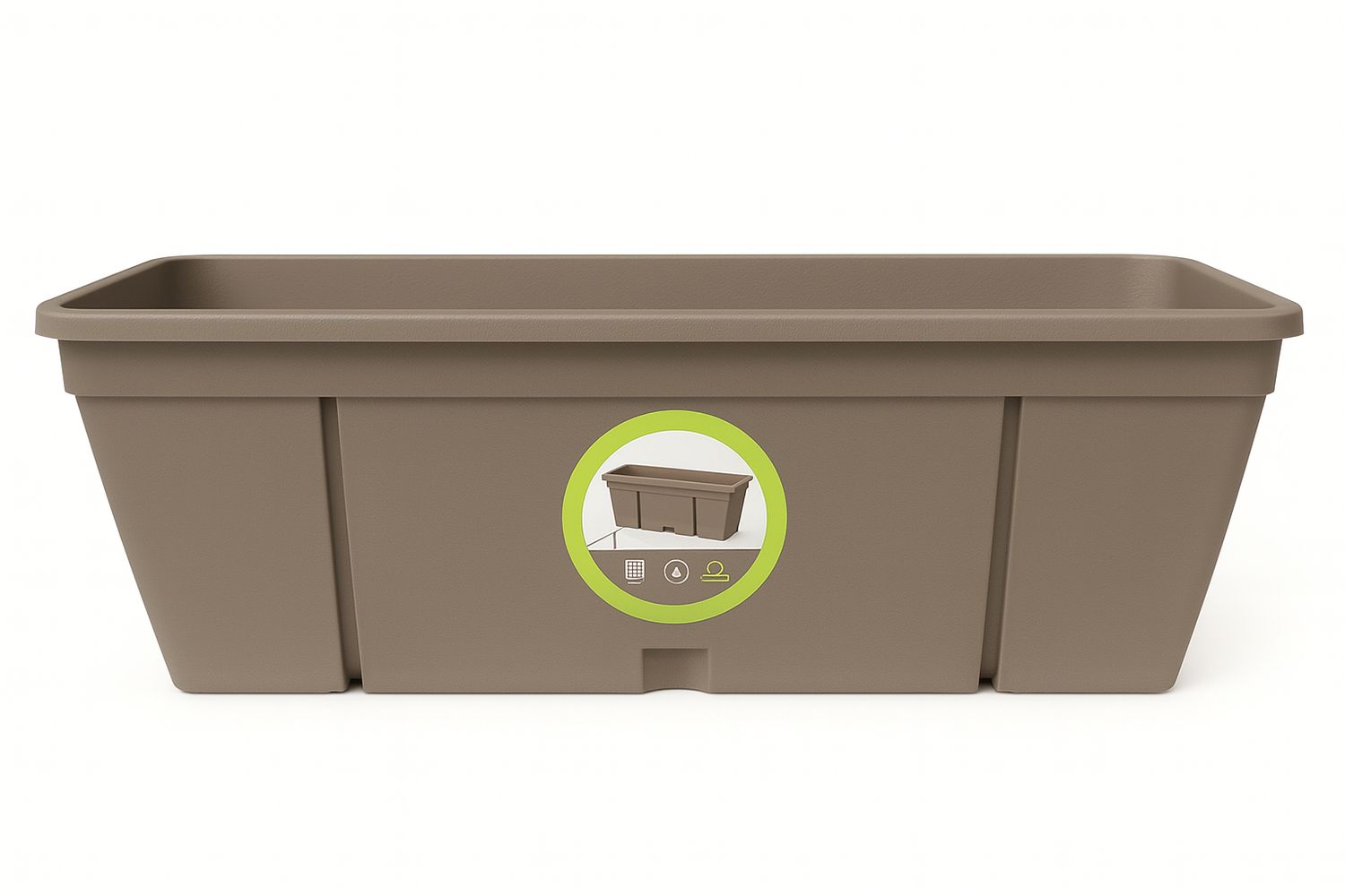 Vazo lulesh Anversa + suport mbajtëse 50x20xh16cm 10.5 liter