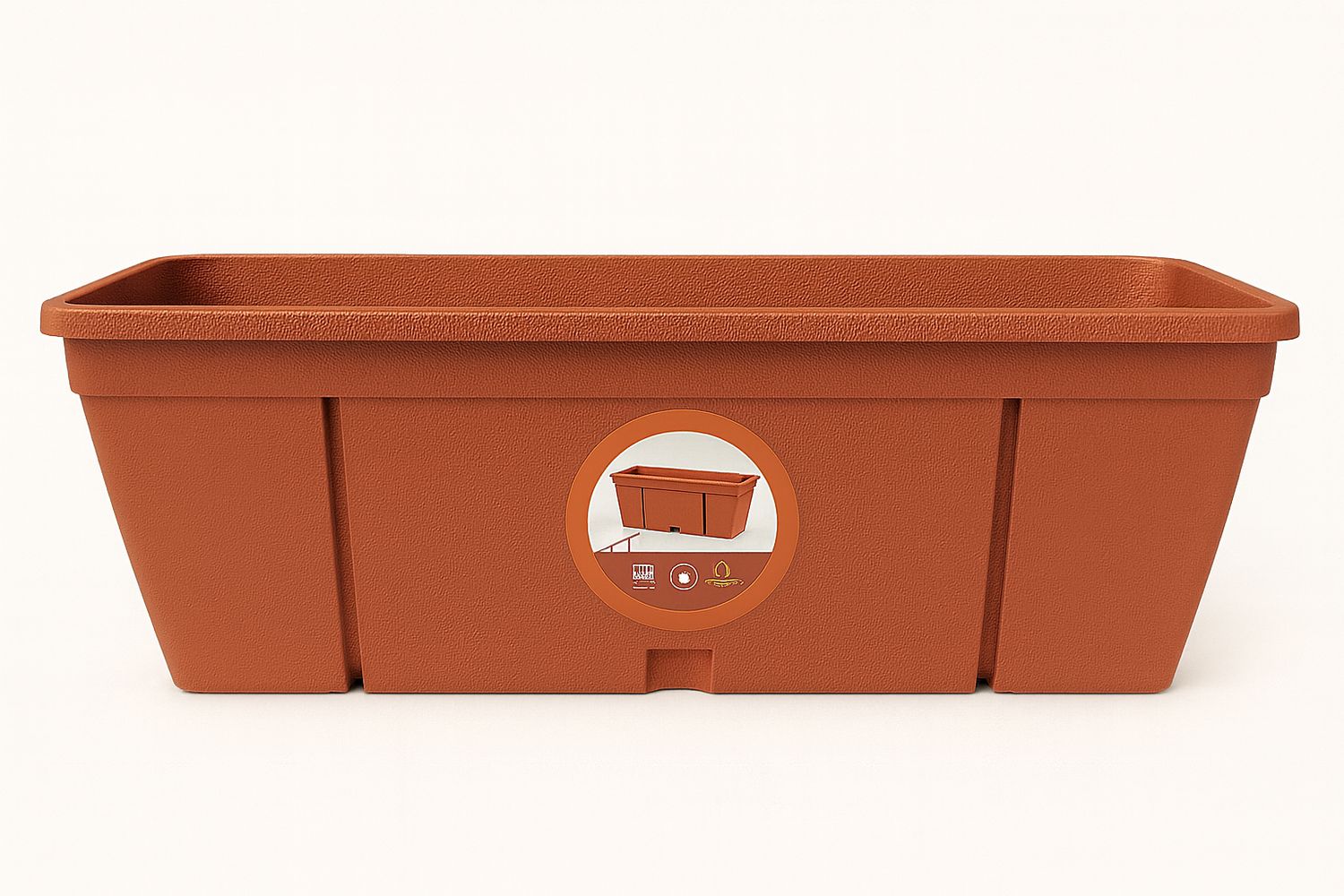 Vazo lulesh Anversa + suport mbajtëse 50x20xh16cm 10.5 liter