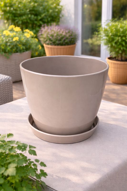 Vazo lulesh Arta + pjata Ø28x26 cm Vazo lulesh Arta + pjata Ø28x26 cm