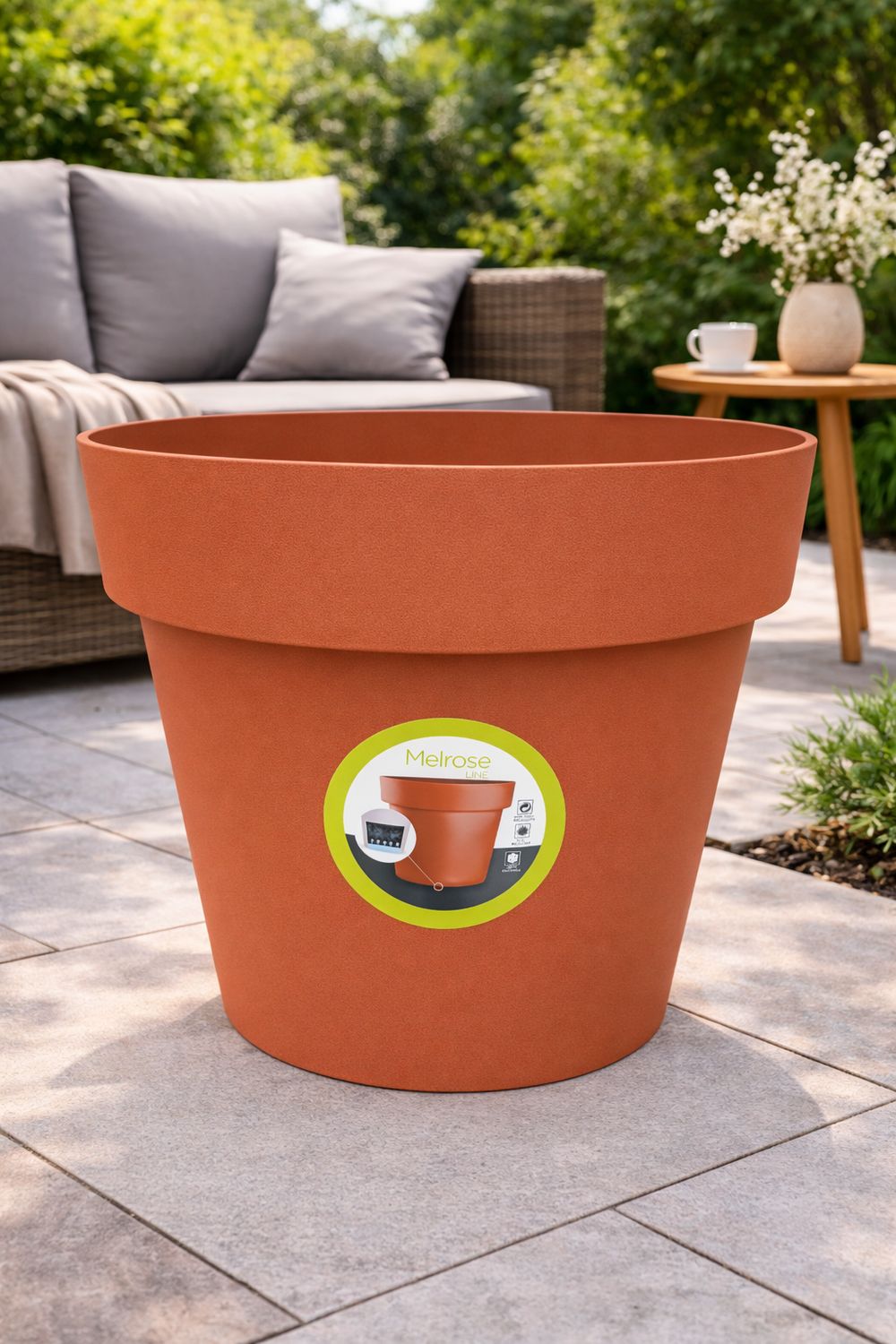 Vazo lulesh Melrose Ø35x30cm 18 litër