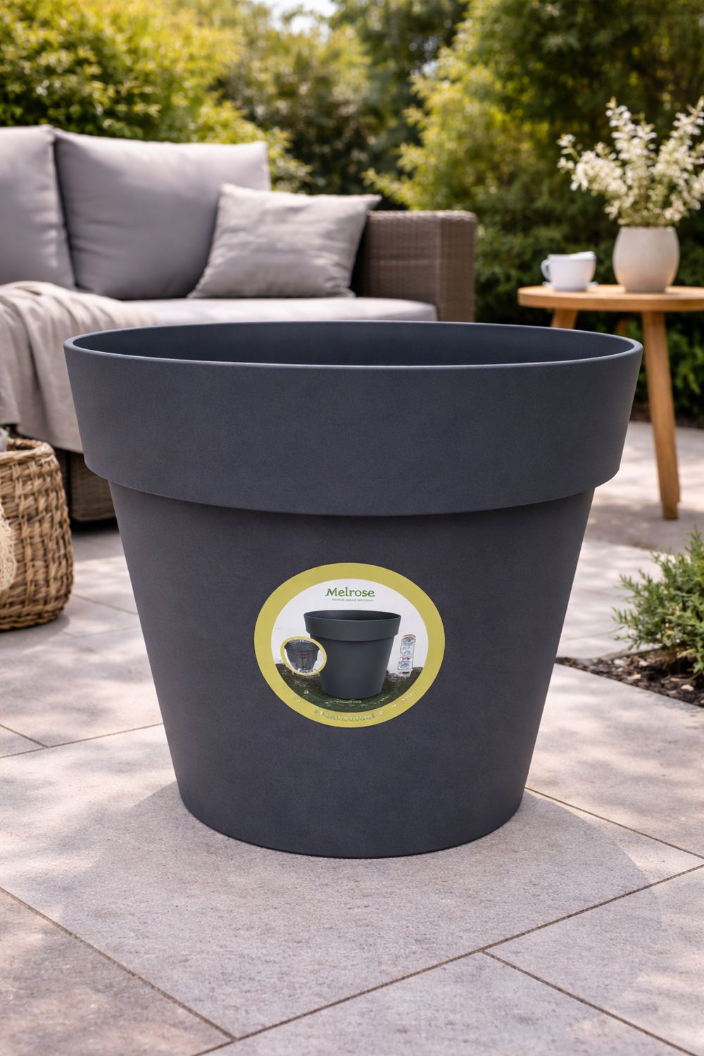 Vazo lulesh Melrose Ø35x30cm 18 litër