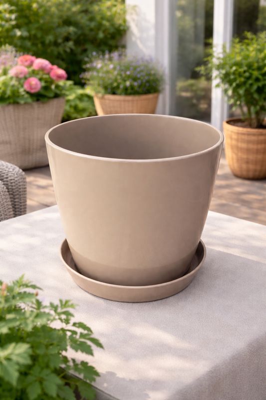 Vazo lulesh Arta + pjata Ø22x20 cm Vazo lulesh Arta + pjata Ø22x20 cm