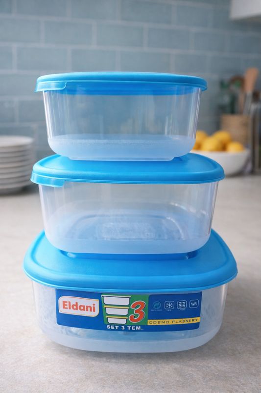 Tasa plastike 3 copë