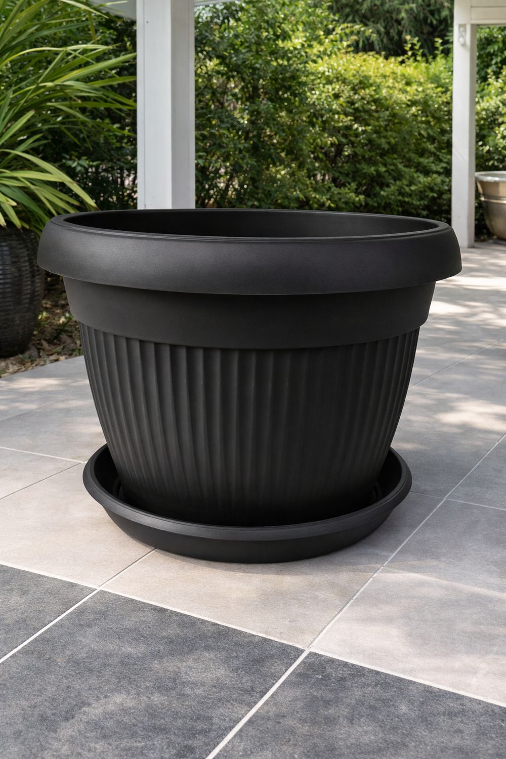 Vazo lulesh  Mediteran + pjata 62x55cm 86 litër