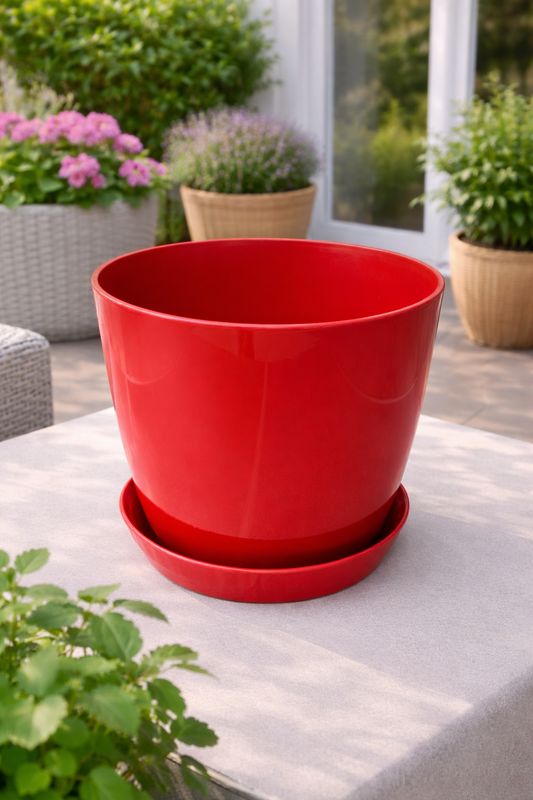 Vazo lulesh Arta + pjata Ø22x20 cm Vazo lulesh Arta + pjata Ø22x20 cm