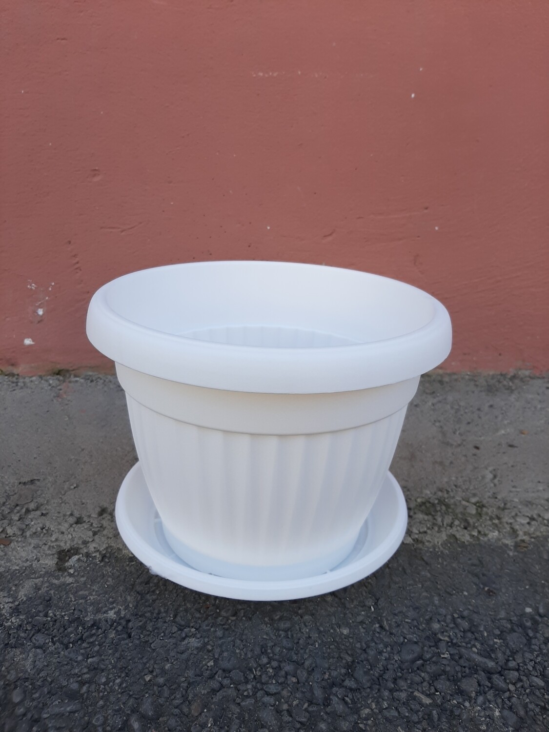 Vazo lulesh + pjata 20x23cm 4 litër