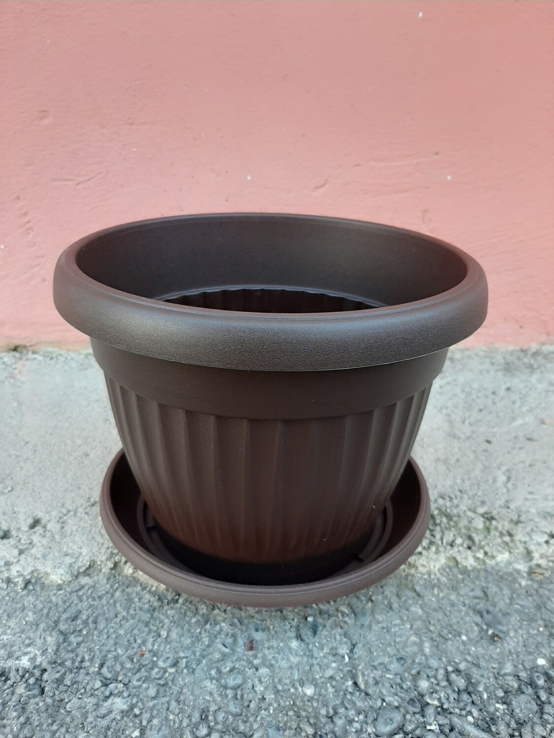 Vazo lulesh + pjata 20x23cm 4 litër